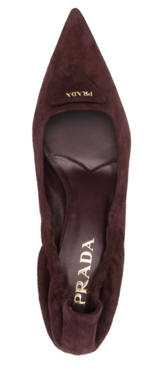 Prada pointed-toe kitten-heel Pumps 