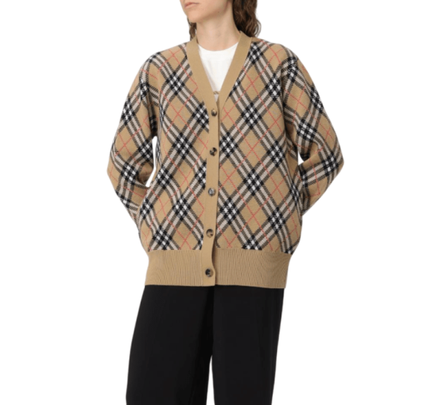 BURBERRY Cardigan Sand