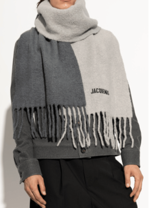  Jacquemus Wool scarf grey