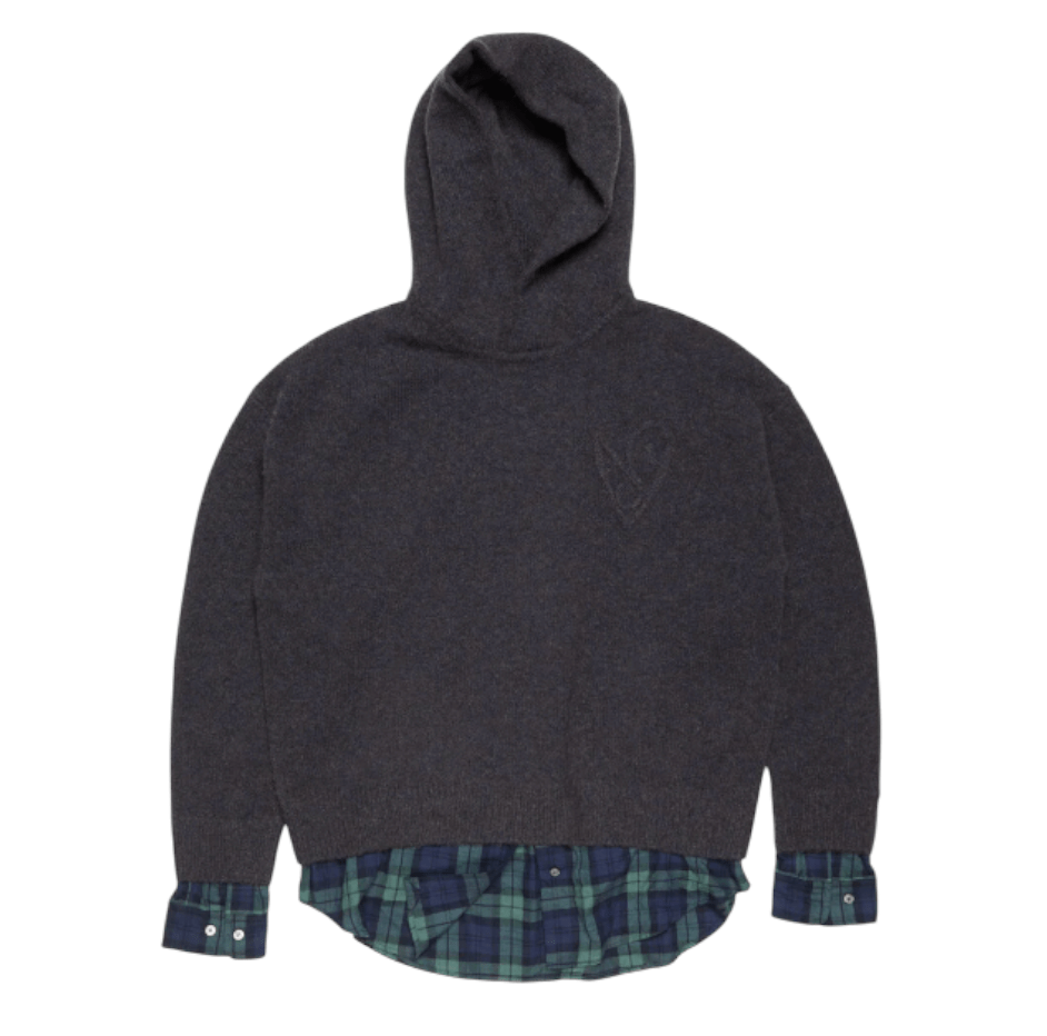 Acne Studios Layered Wool Hoodie