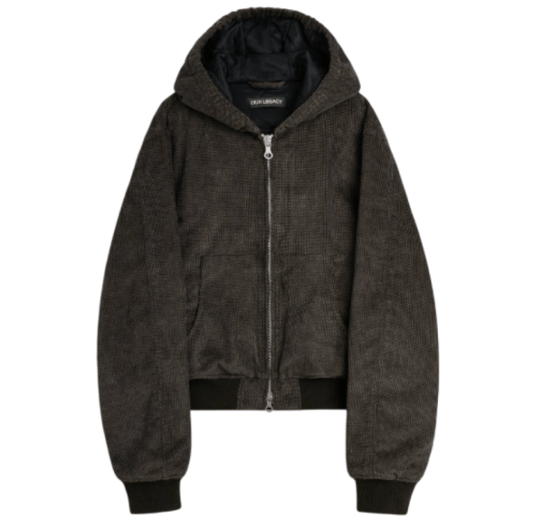 BANK JACKET Dark Brown Twill Cord 