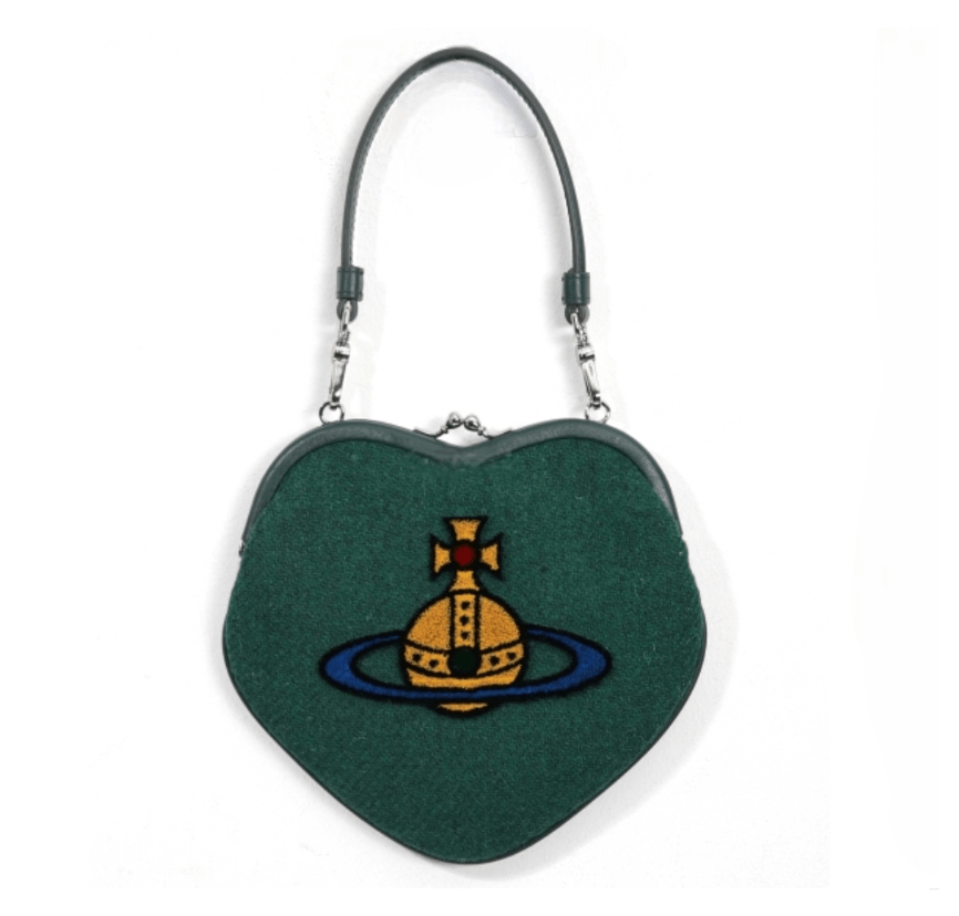 BELLE HEART FRAME PURSE 