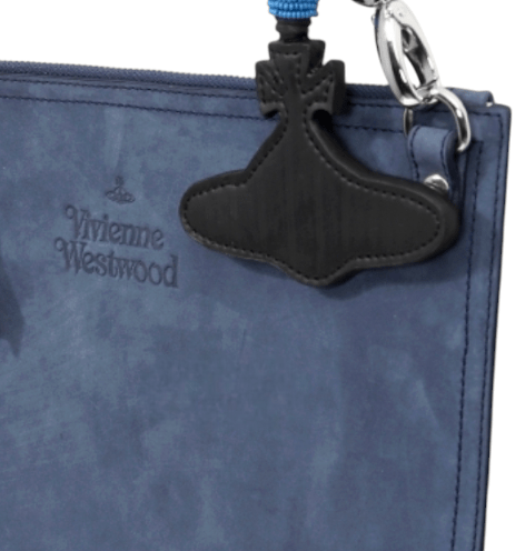 Vivienne Westwood Blue Shoulder bag with logo 