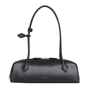Alaia Le Teckel Medium Bag in Goatskin Black