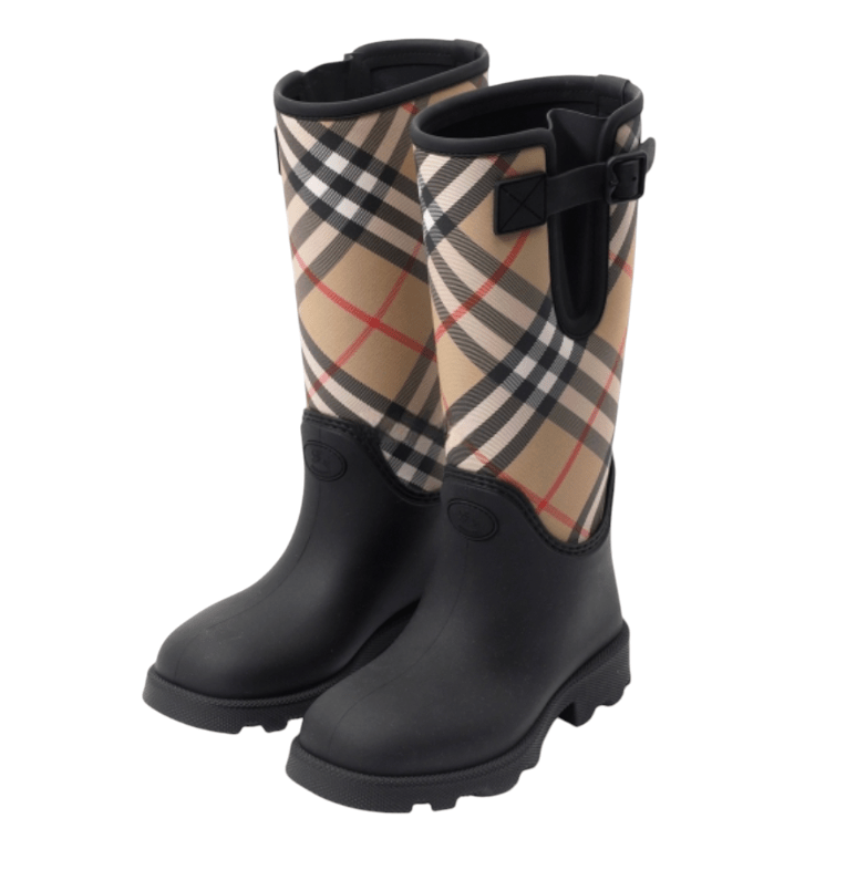 Rubber Marsh Stamp High Boots 