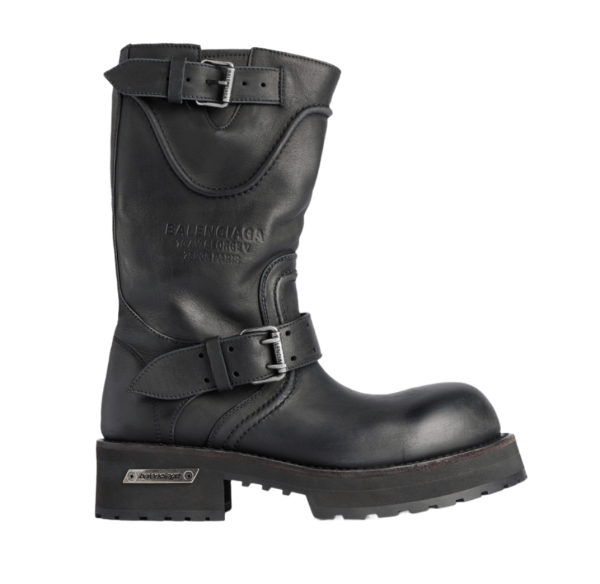 (W) Balenciaga Venom Boot Black