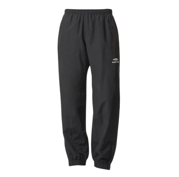 Balenciaga Logo Print Jogger Pants Black