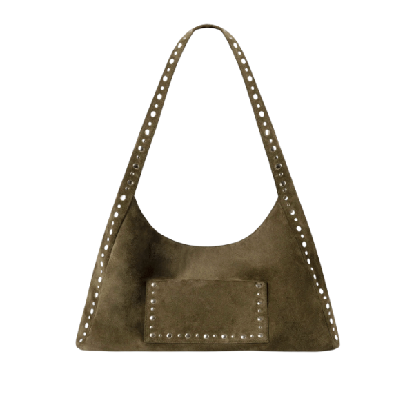 Maxi Franca Bag - SUEDE KHAKI