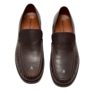 Acne Studios - Leather loafers - Brown