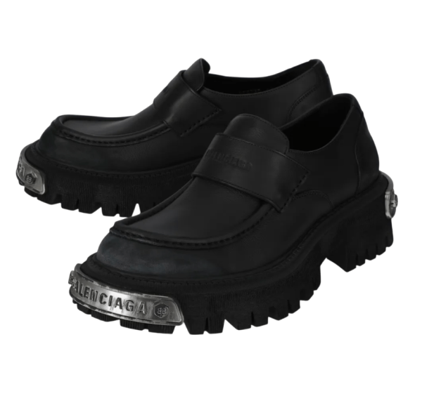 Tractor Loafer in Black