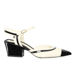 CHANEL Slingback shoes high heel flats