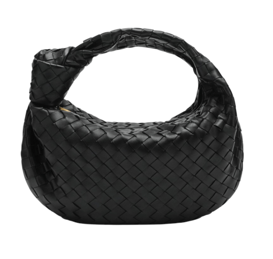 Bottega Veneta Leather Jodie bag small black