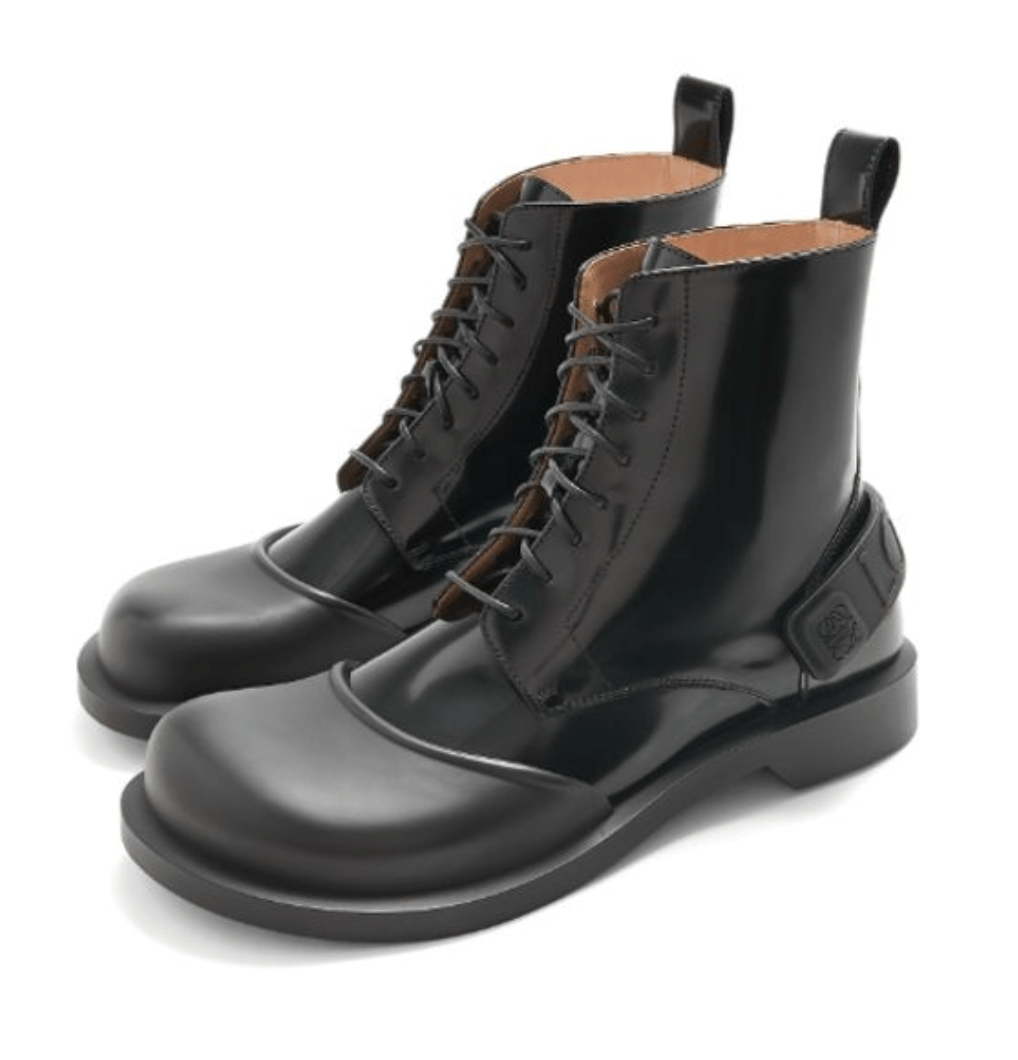 Loewe Campo Ankle Boots Black