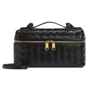 Bottega Veneta Vanity Case on Strap Black