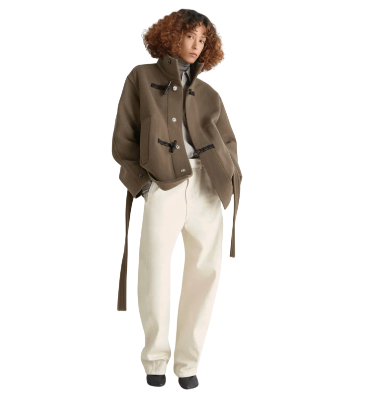 Short Duffle Coat - Dark Squirrel