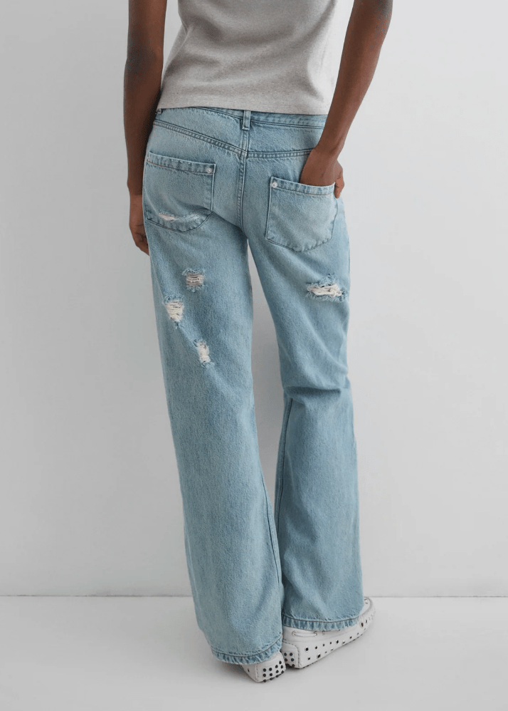 CHARLIE ROTOS TROUSERS WASHEDBLUE