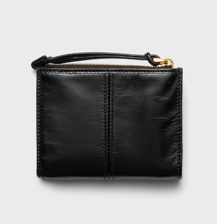 Black Small Leather Wallet