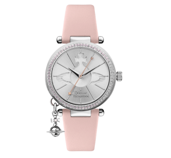 (W) Vivienne Westwood Orb Silver Pale Pink