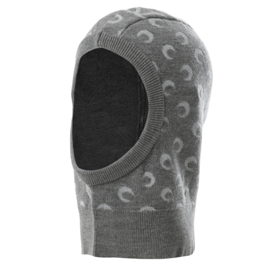 Moon Jacquard Knit Balaclava