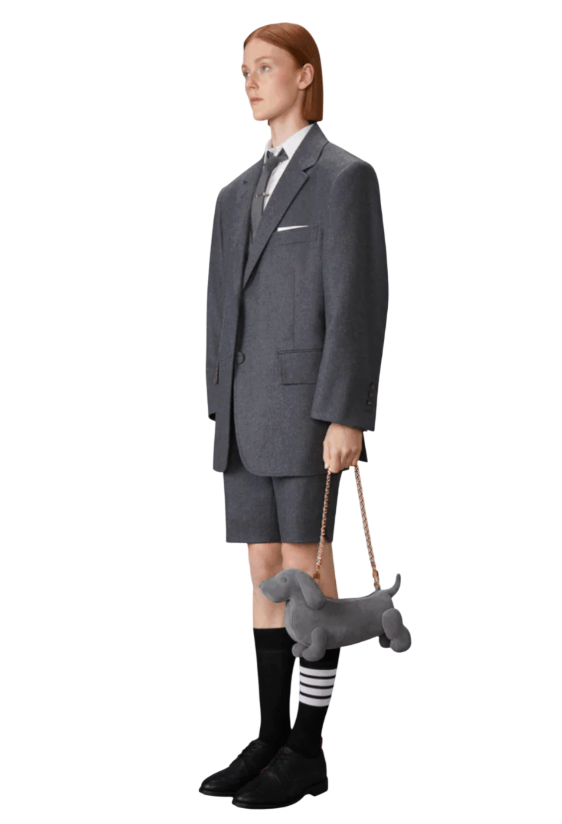 Calf Suede Baby Hector Bag