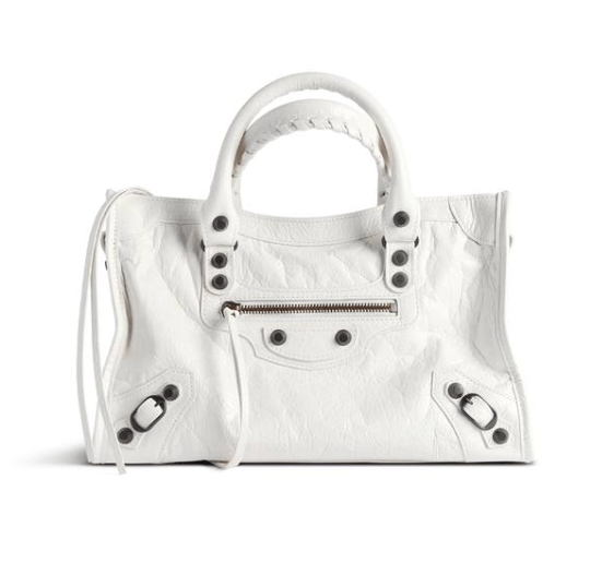 Balenciaga Le City Small Bag White