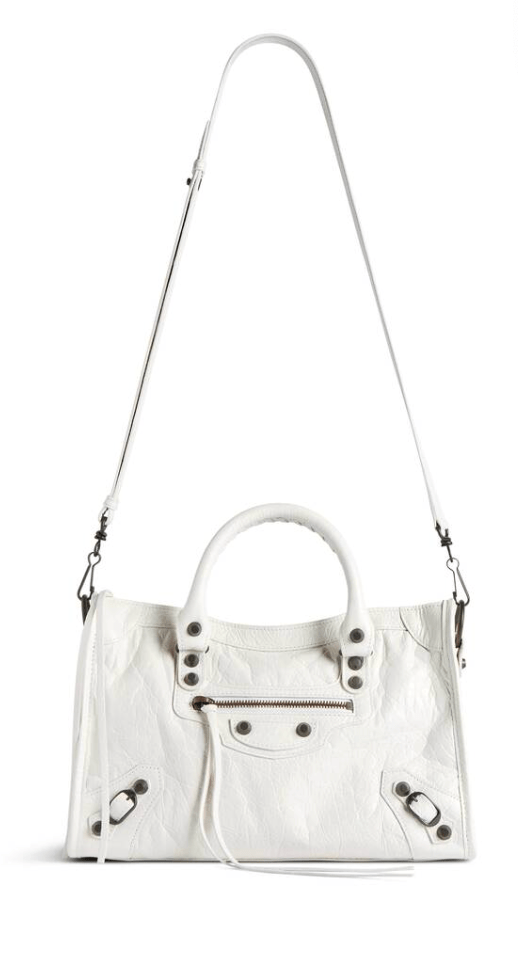 Balenciaga Le City Small Bag White