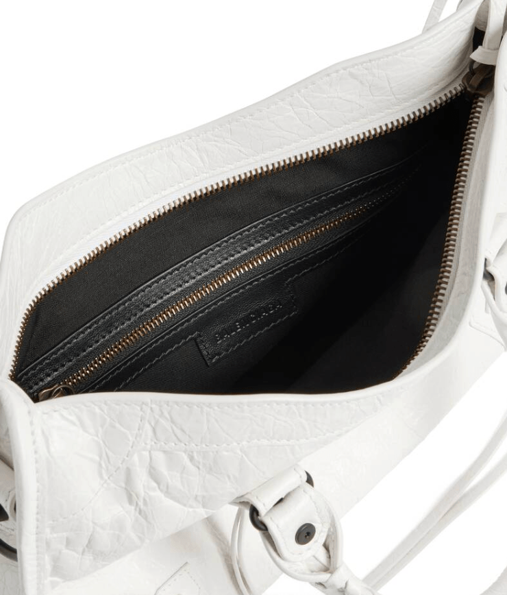 Balenciaga Le City Small Bag White