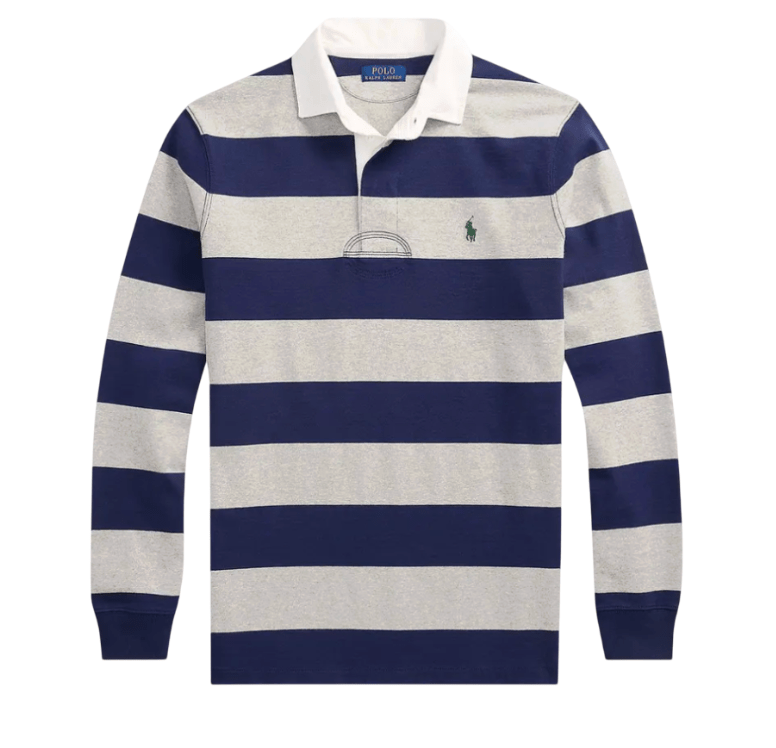 Polo Ralph Lauren Rugby M3 Long-Sleeve Knit 'Newport Navy/Andover Heather'