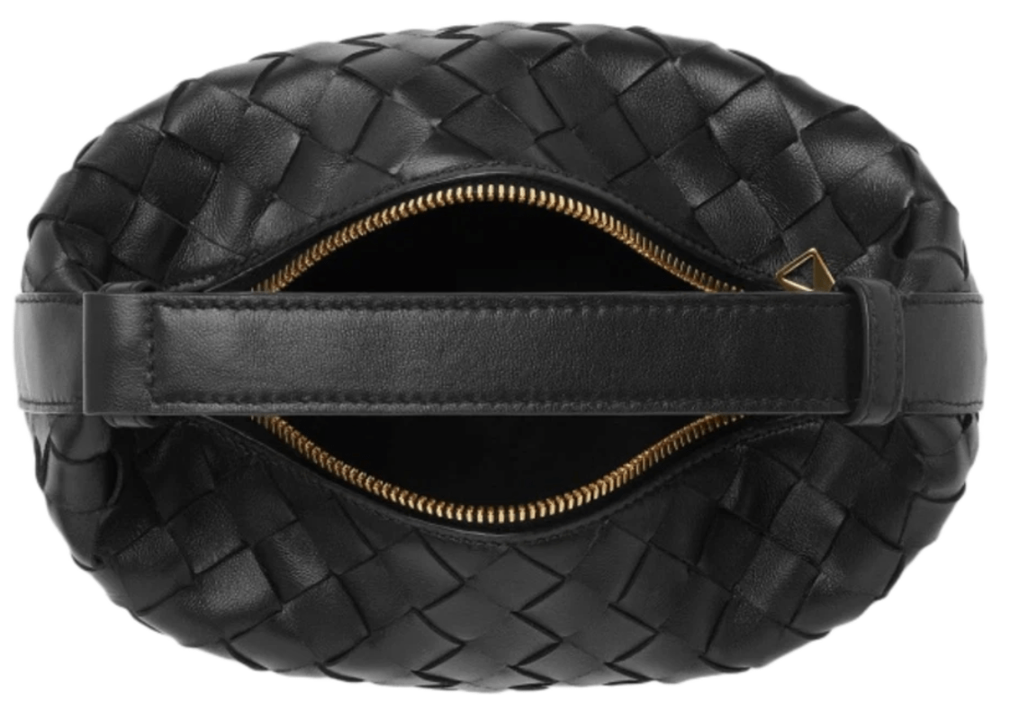 Bottega Veneta Mini Wallace Black