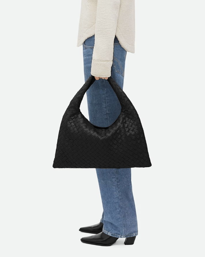 Bottega Veneta Small Hop Black