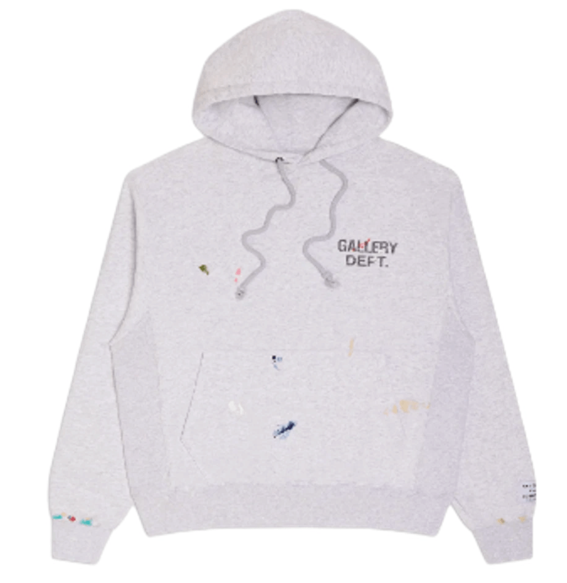 Gallery Dept. Paint Logo Hoodie Light Heather Grey
