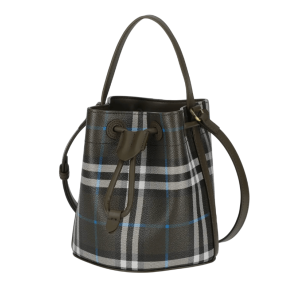 Burberry Mini Checck Bucket Bag Snug