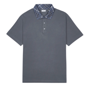 POLO WITH CHECK COLLAR