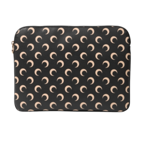 Marine Serre Moon Canvas Pouch Xlarge