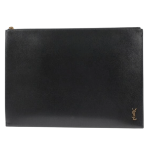 Saint Laurent Monogram Clutch Black
