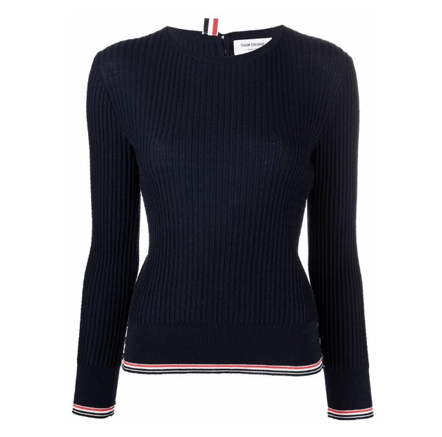 Thom Browne ROUND NECK KNITS