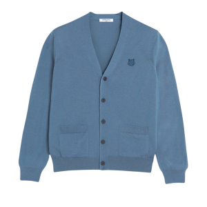 BOLD FOX HEAD PATCH REGULAR CARDIGAN 