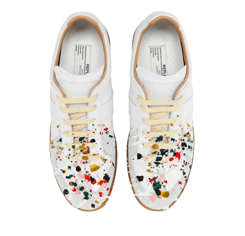 (W) Replica Paint Splatter Sneakers