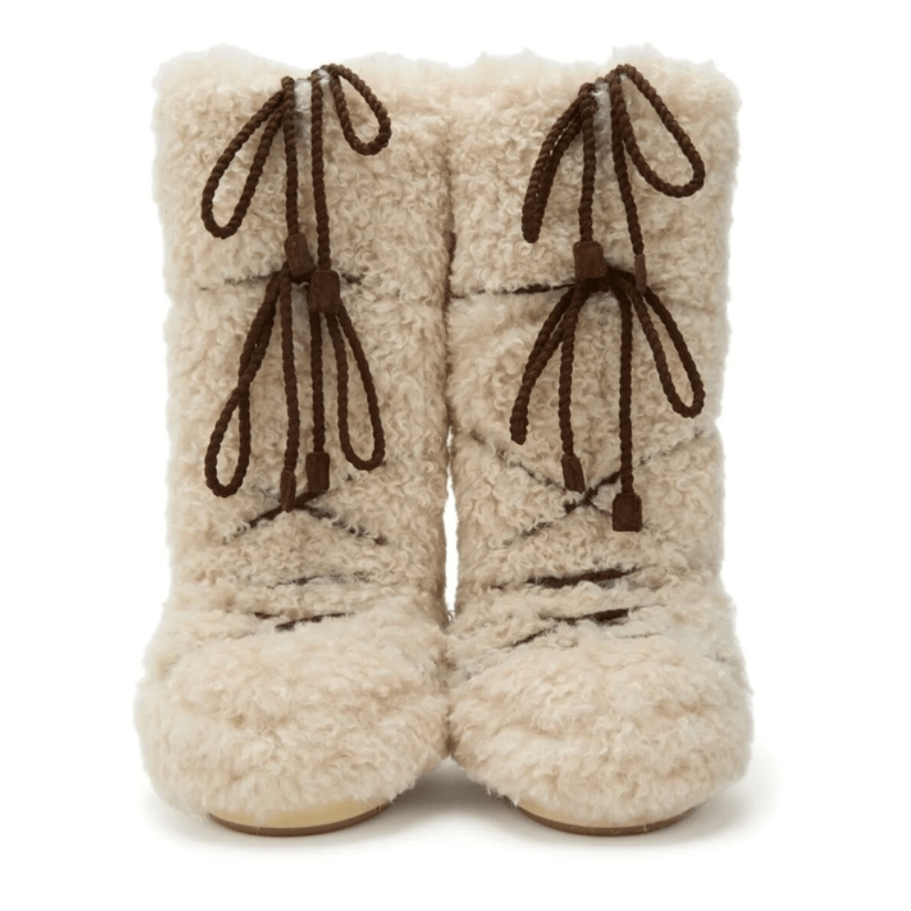 Moon Boot Icon Curly Faux Fur Knee-High Boots