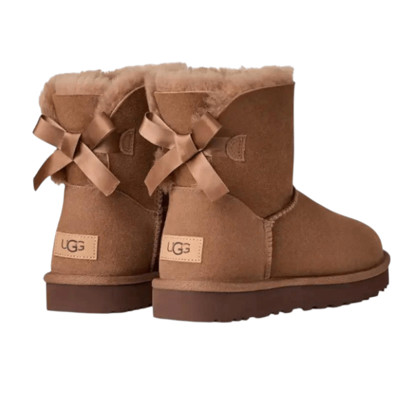 MINI BAILEY BOW II BOOT - CHESTNUT 