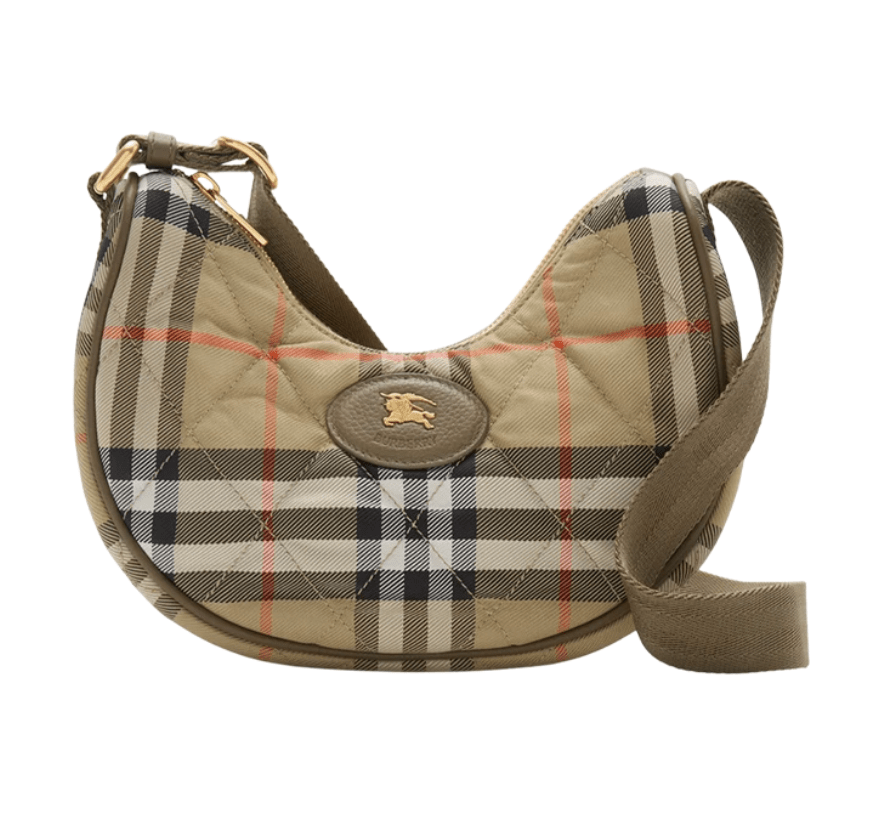 Burberry Horseshoe Crossbody Bag Sand