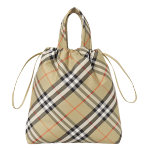 Burberry Check Tote Bag Beige