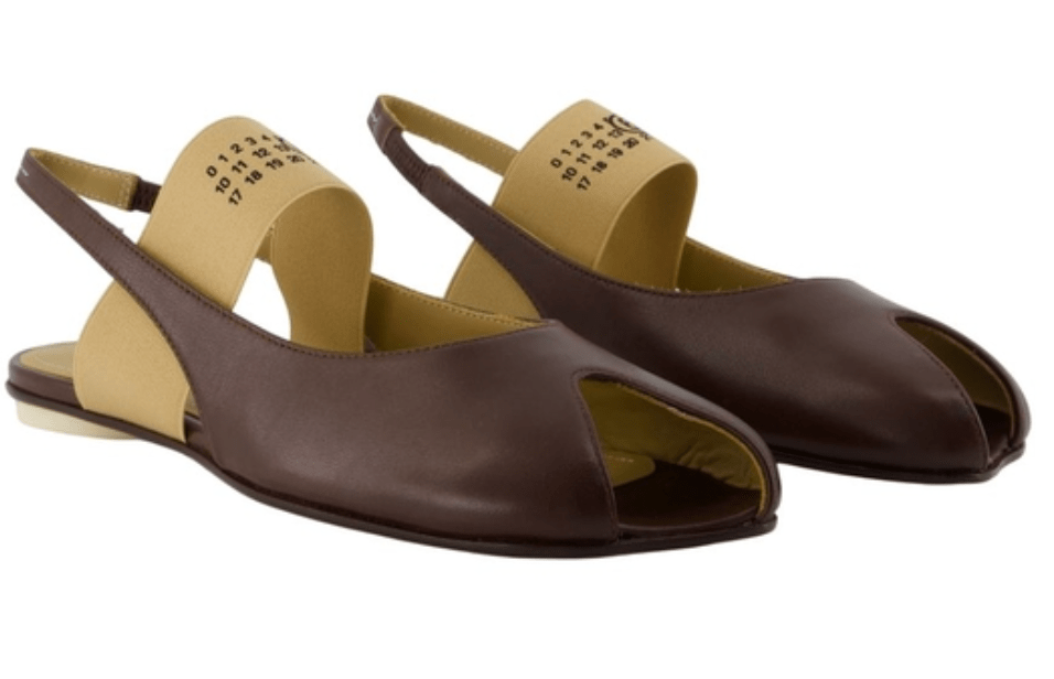 Anatomic numeric slingback brown