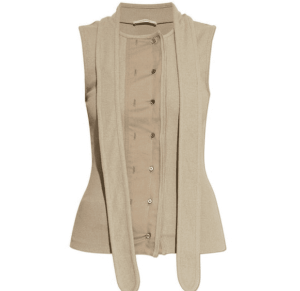 Lemaire Draped Panelled Sleeveless Top