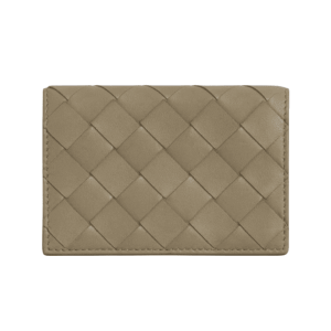 Bottega Veneta Business Card Case Taupe
