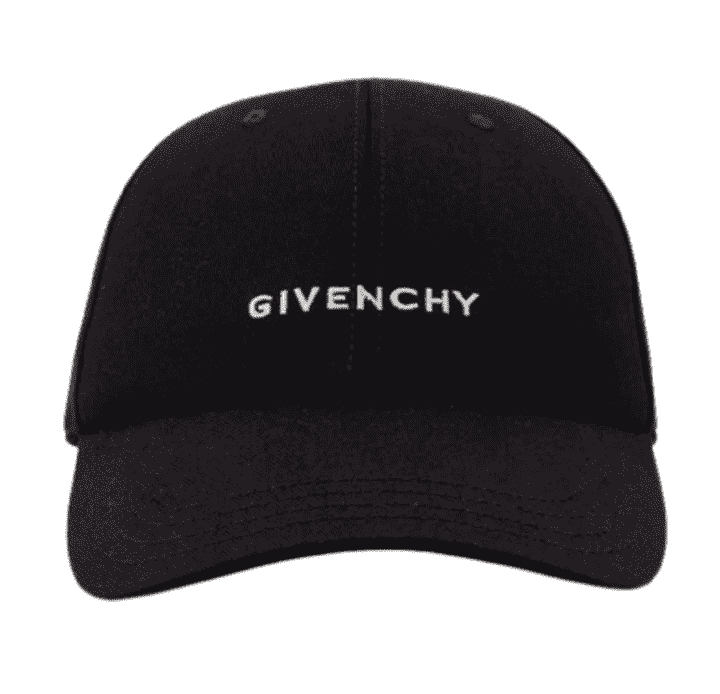 Givenchy Cotton Embroidered Logo Cap Black