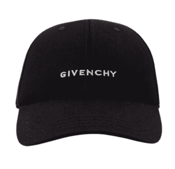 Givenchy Cotton Embroidered Logo Cap Black