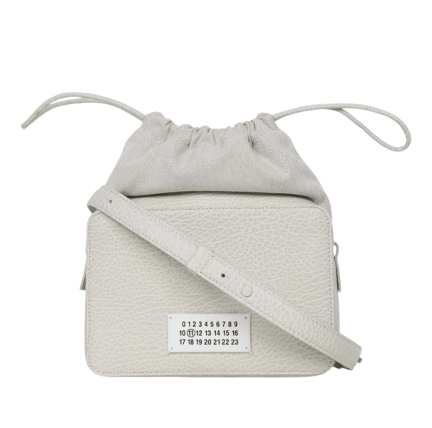 Maison Margiela Logo Crossbody Bag Grey
