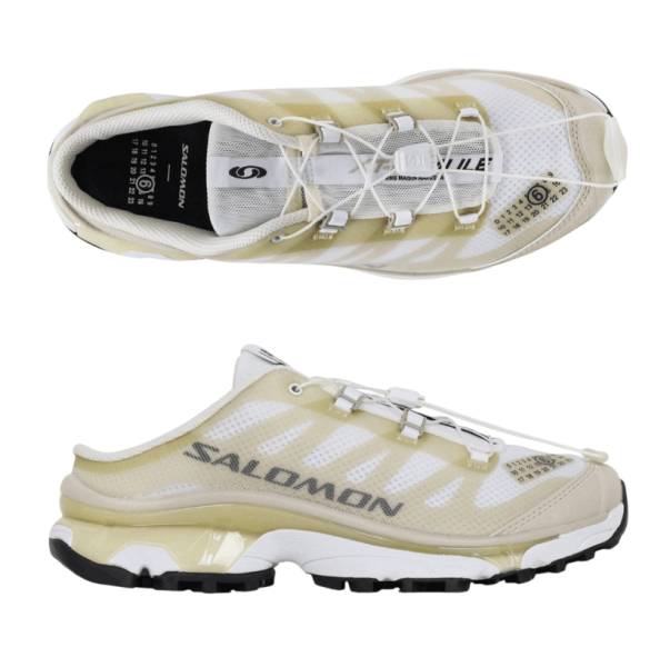 Salomon x MM6 Maison Margiela XT-4 Mule 2 White Green Haze