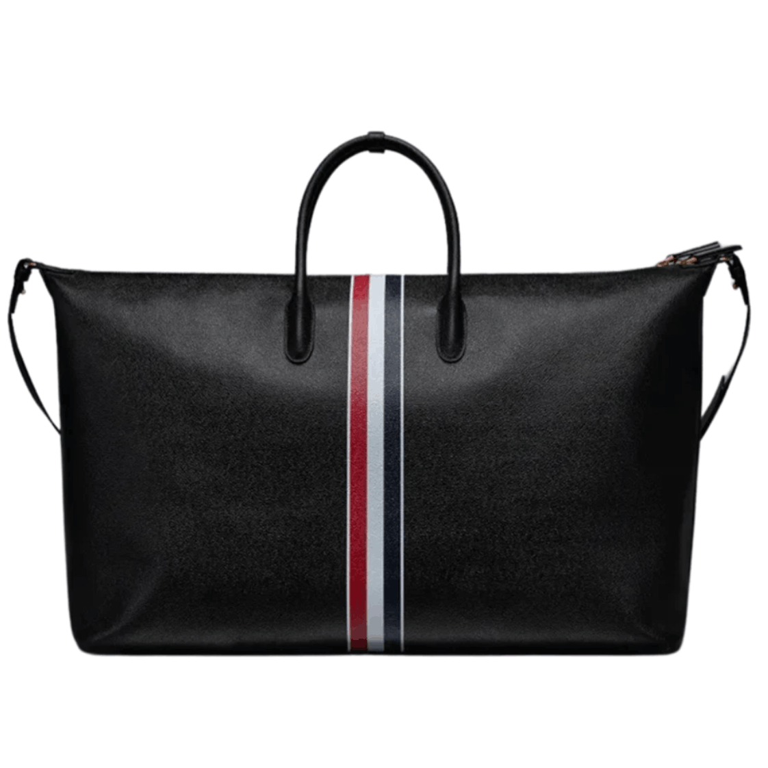 Thom Browne Pebble Grain Duffle Bag Black